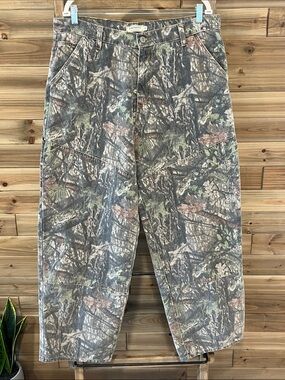 TRINITY THE LABEL Canvas Utility Pant - Real Tree